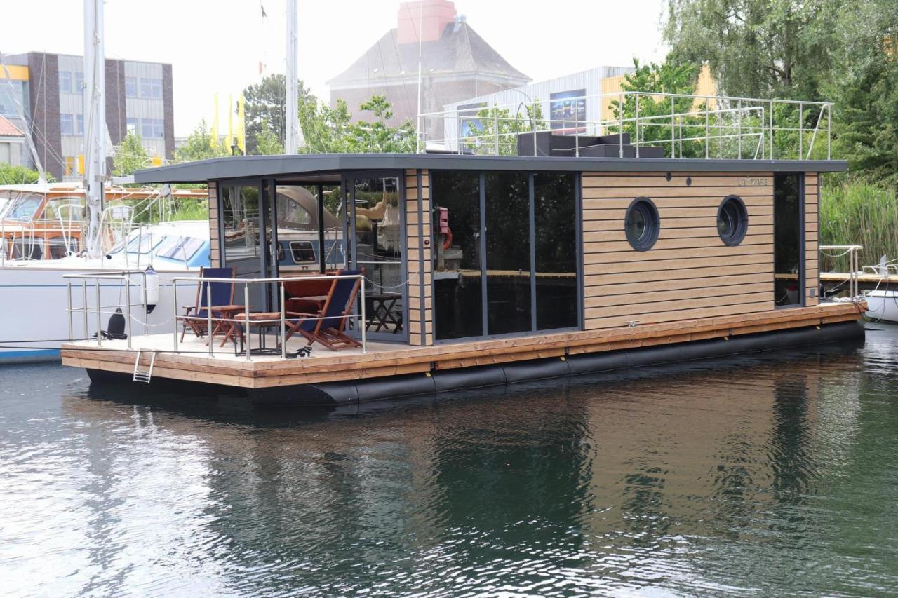 Hausboot Lina In Flensburg Exterior foto